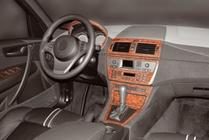 BMW X3 E83 2003–2010 Instrumentpanelskydd Aluminium foto 6