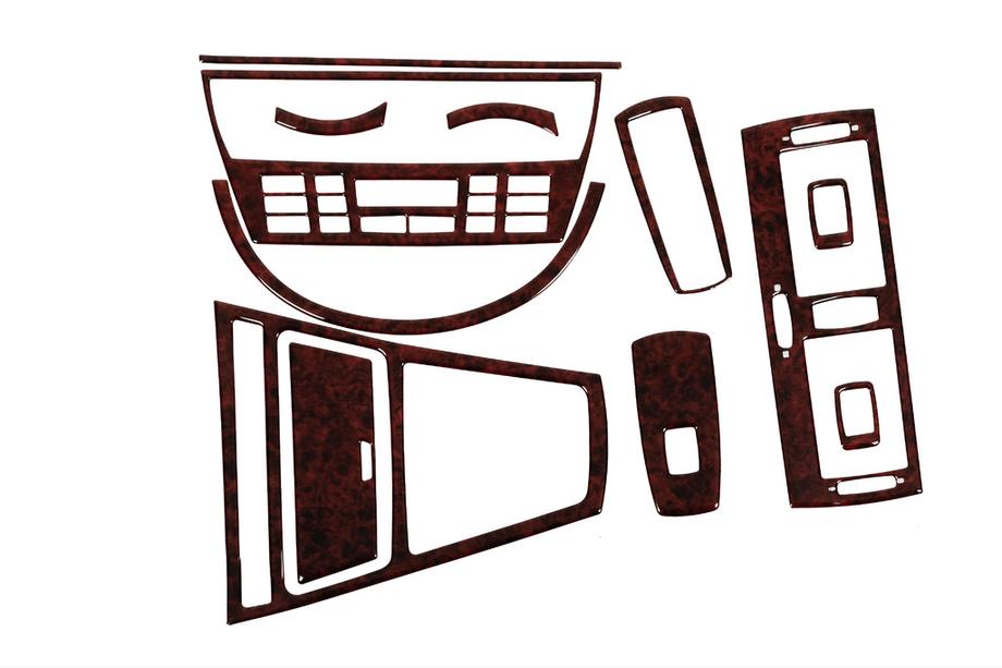 BMW X3 E83 2003–2010 Instrumentpanelskydd Aluminium Image