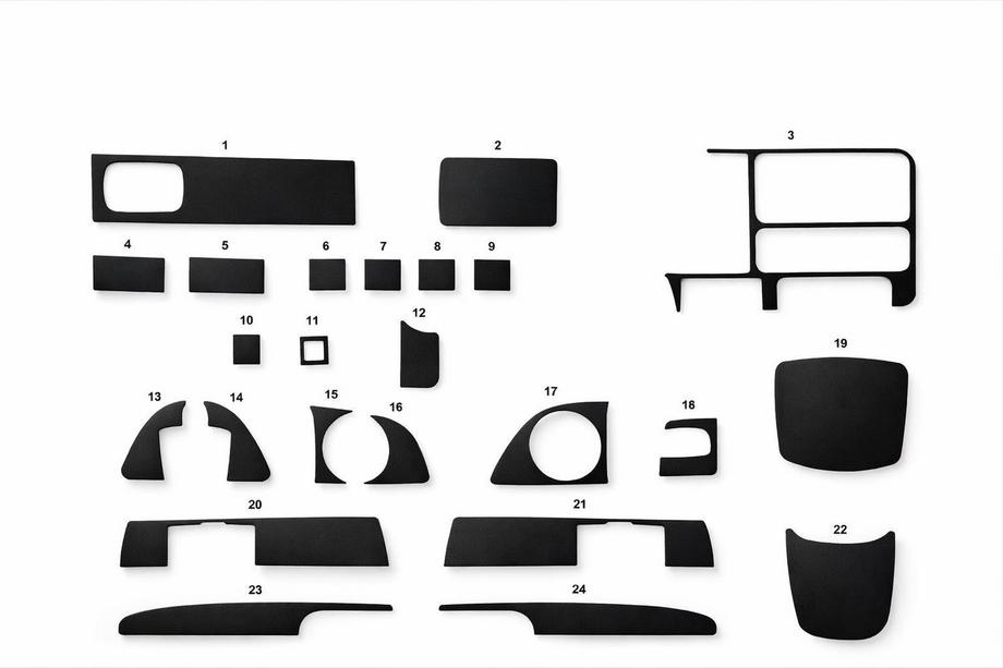 Chevrolet Tahoe 1995–1999 Instrumentpanelsskydd (1995-1999) Aluminium Image
