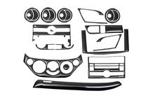 Chevrolet Aveo T250 2005–2011 Instrumentpanelinlägg (stort kit) foto 3