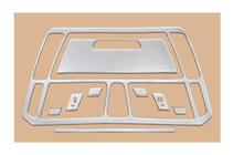 Citroen C-4 Picasso 2006–2013 Instrumentpanelskydd Aluminium foto 5
