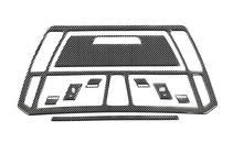 Citroen C-4 Picasso 2006–2013 Instrumentpanelskydd Aluminium foto 4