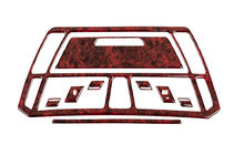 Citroen C-4 Picasso 2006–2013 Instrumentpanelskydd Aluminium foto 2