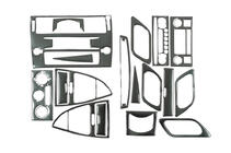 Citroen C-4 2004–2010 Instrumentpanelskydd Kolfiber foto 5