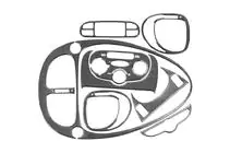 Citroen Xsara Picasso 1999–2012 Tuning-inlägg för instrumentpanelen (interiör) Меріч foto 2