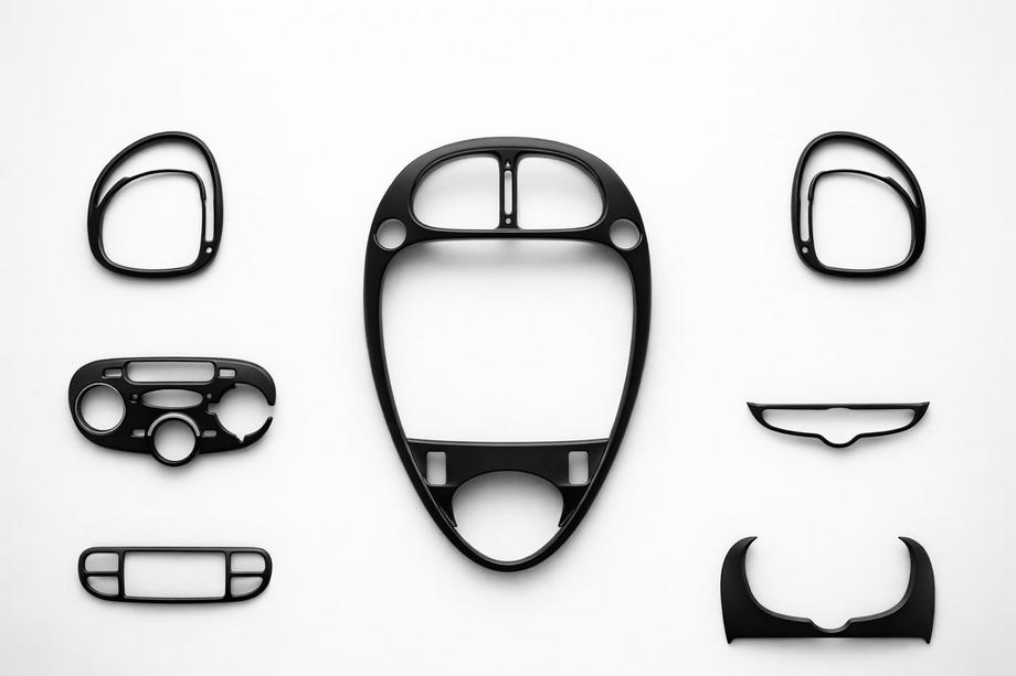 Citroen Xsara Picasso 1999–2012 Tuning-inlägg för instrumentpanelen (interiör) Меріч Aluminium Image