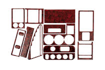 Citroen Berlingo 1996–2008 Instrumentpanelslister (1996-2002) Aluminium foto 1