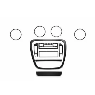Instrumentpanelskydd Citroen C-2 2003–2009 foto 1