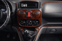 Fiat Doblo I 2005–2010 Instrumentpanelskydd Aluminium foto 1