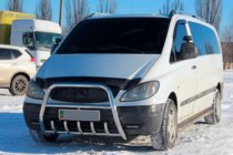 Mercedes Vito W639 2004–2014 Frontbåge (bullbar) XL-WT025 (rostfritt) foto 2