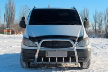 Mercedes Vito W639 2004–2014 Frontbåge (bullbar) XL-WT025 (rostfritt) foto 3