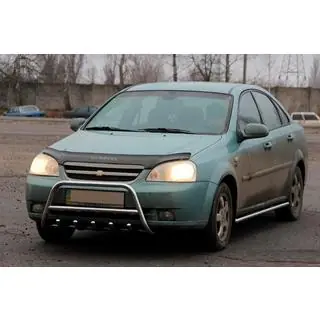 Frontbåge WT003 (60 mm, rostfritt) Chevrolet Lacetti 2003–2024 foto 1