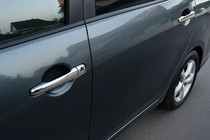 Mitsubishi Outlander 2001–2006 Dörrhandtagskåpor (4 st, rostfritt stål) OmsaLine – italienskt rostfritt stål foto 1