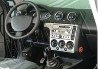 Ford Fiesta 2002–2008 Instrumentpanelslister (2002-2005) Aluminium foto 4