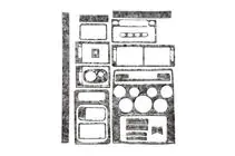 Ford Connect 2002–2006 Instrumentpanellister foto 2