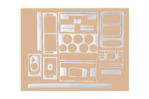 Ford Connect 2006–2009 Instrumentpanelskydd Aluminium foto 4