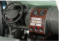 Ford Fusion 2002–2012 Instrumentpanelinlägg (2002-2005) Aluminium foto 3