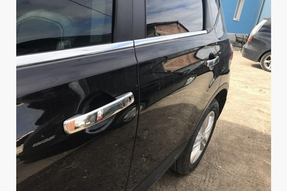 Nissan Qashqai 2007–2010 Dörrhandtagskåpor (4 st, rostfritt stål) Utan chip, Carmos – turkiskt stål Foto 6