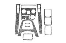 Hyundai Tucson JM 2004– Instrumentpanelslister (i sortiment) Aluminium foto 2