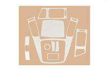 Hyundai I-30 2007–2011 Instrumentpanelinlägg Small Aluminium foto 2