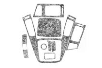 Hyundai I-30 2007–2011 Instrumentpanelinlägg Small Aluminium foto 1