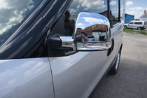 Opel Combo 2012–2018 Kromade spegelkåpor (2 st, ABS) foto 1