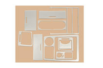 Kia Sorento I BL 2002–2009 Instrumentpanelinlägg Variant 2 (2003-2007) Aluminium foto 2