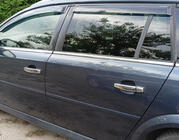 Opel Vectra C 2002–2008 Dörrhandtagsskydd (4 st, rostfritt stål) Carmos - turkiskt stål foto 4