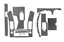 Nissan Navara 2006–2015 Instrumentpaneldekor set (12 delar) Aluminium foto 2