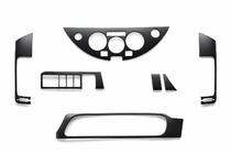Nissan Note 2004–2012 Instrumentpanelskydd Aluminium foto 1