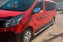 Opel Vivaro 2001–2015 Sidorör (2 st, rostfritt) 60 mm, kort hjulbas foto 6