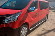 Opel Vivaro 2001–2015 Sidorör (2 st, rostfritt) foto 6