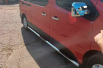 Opel Vivaro 2001–2015 Sidorör (2 st, rostfritt) foto 7