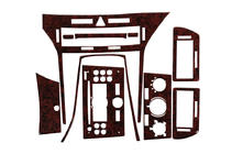 Opel Astra H 2004–2013 Instrumentpanelskydd Trä foto 1