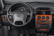 Opel Corsa B 1993–2004 Instrumentpanelskydd Aluminium foto 1