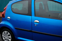Peugeot 206 1998–2024 Dörrhandtagsskydd (rostfritt stål) foto 6