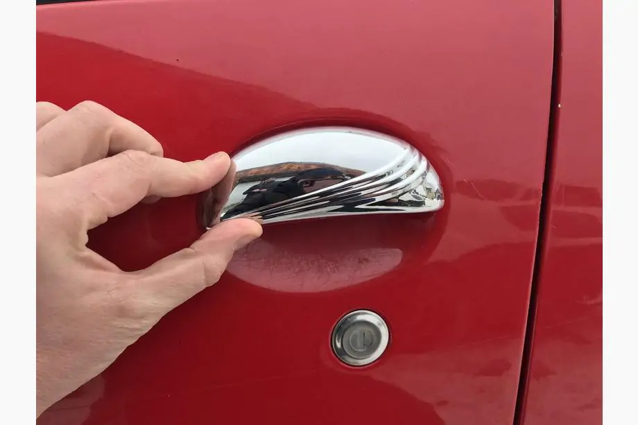 Peugeot 206 1998–2024 Dörrhandtagsskydd (rostfritt stål) Image