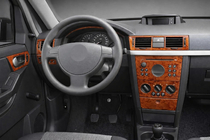 Opel Meriva 2002–2010 Instrumentpanelskydd Aluminium foto 1
