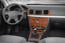 Opel Vectra C 2002–2008 Instrumentpanelskydd Aluminium foto 1