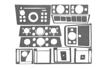 Opel Vectra C 2002–2008 Instrumentpanelskydd Aluminium foto 5