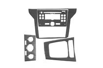 Opel Zafira B 2005–2011 Dekorlister för instrumentpanelen Aluminium foto 2