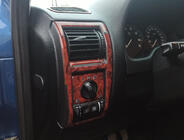 Opel Astra G Classic 1998–2012 Instrumentpanelskydd Aluminium foto 2