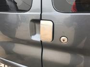 Peugeot Partner 1996–2008 Dörrhandtagskåpor i rostfritt stål Två framdörrar, en skjutdörr foto 2