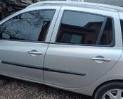 Renault Clio III 2005–2012 Dörrhandtagskåpor i rostfritt stål foto 1