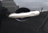 Renault Fluence 2009–2016 Dörrhandtagskåpor (4 st, rostfritt stål) Utan chip, Carmos – turkiskt stål foto 4