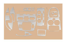 Seat Altea 2004–2015 Instrumentpanelöverdrag (stort set) Aluminium foto 2