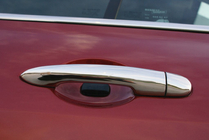 Renault Koleos 2008–2016 Dörrhandtagskåpor i rostfritt stål 4 st, Carmos – turkiskt stål foto 1