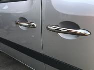 Renault Kangoo 2008–2020 Dörrhandtagsskydd (rostfritt stål) 3 st, Carmos – turkiskt stål foto 2