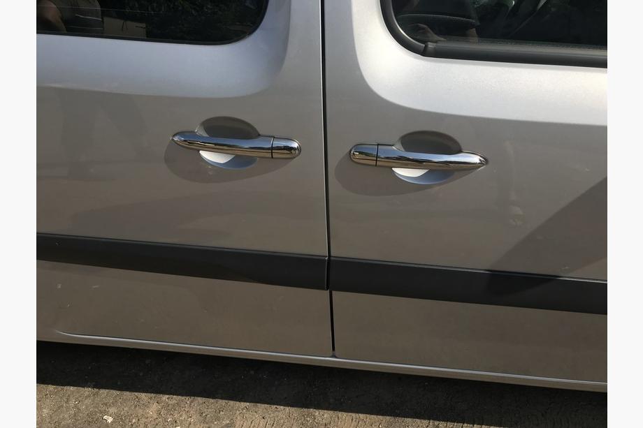 Renault Kangoo 2008–2020 Dörrhandtagsskydd (rostfritt stål) Foto 6