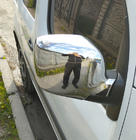 Renault Kangoo 2008–2020 Kromade spegelkåpor 2008-2013 (2 st) OmsaLine – italienskt rostfritt stål foto 1